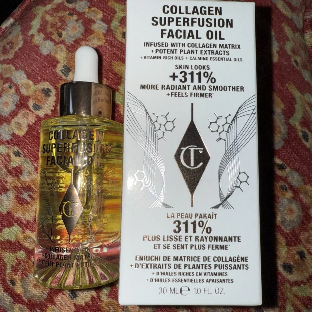 Charlotte Tilbury *Collagen Superfusion Facial Oil* 1 oz/30ml Full‎ Size NIB